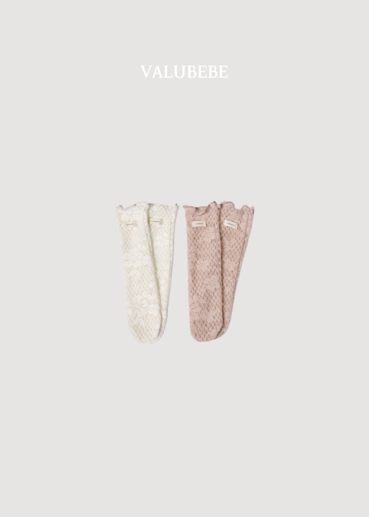 VALU BEBE Blan Lace Socks