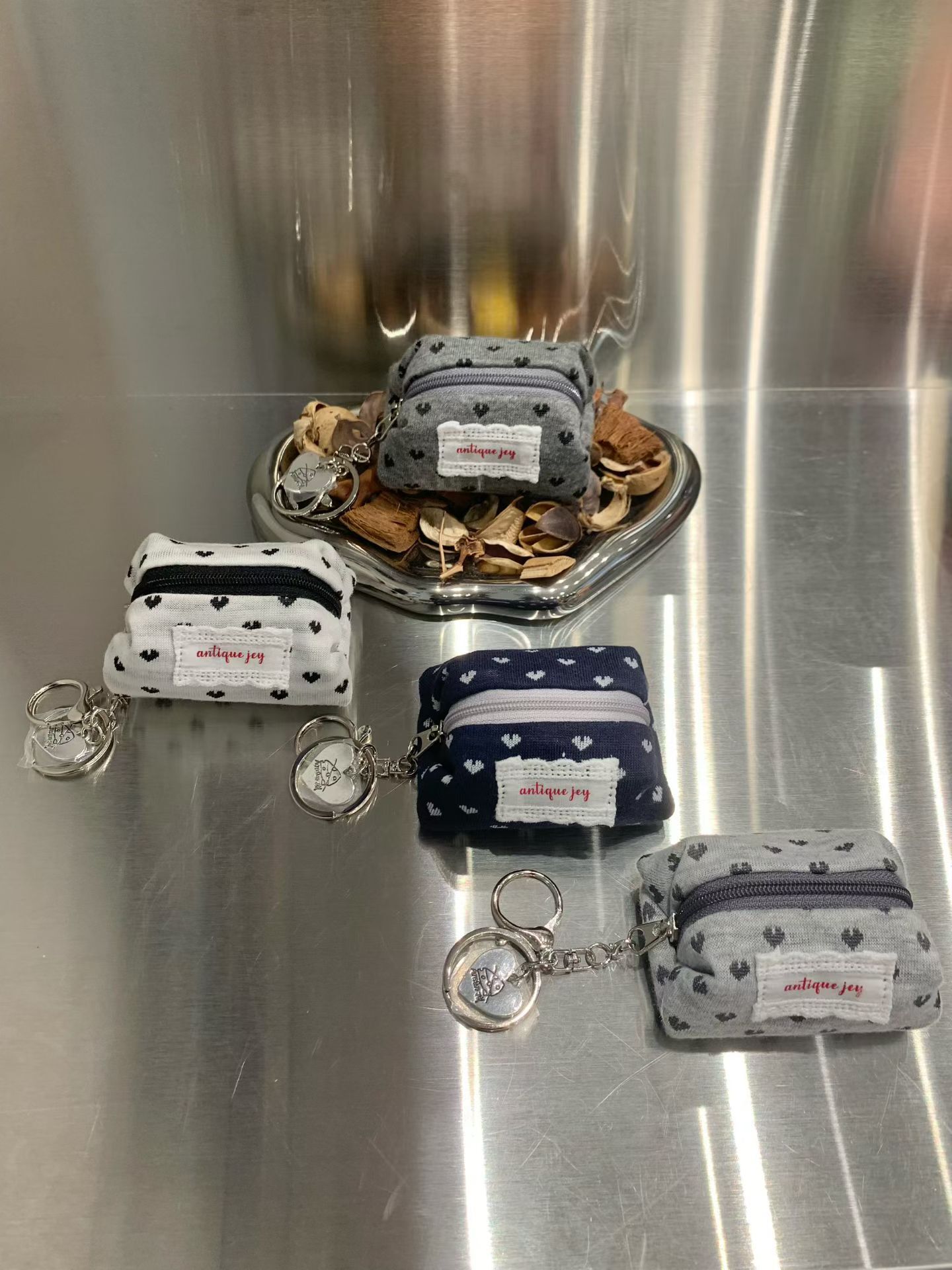 《限時團購優惠》東大門韓國製heart earphone keyring