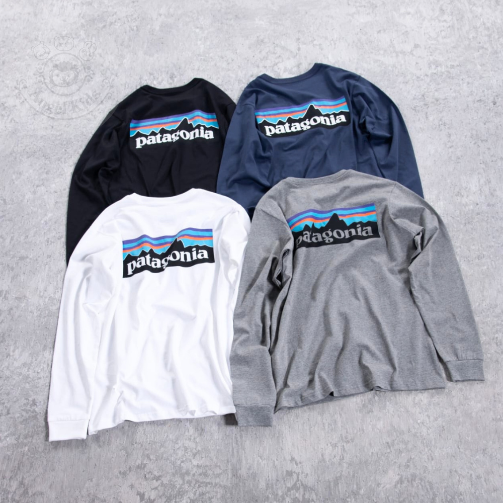 Patagonia 背面大Logo長袖上衣 九月團