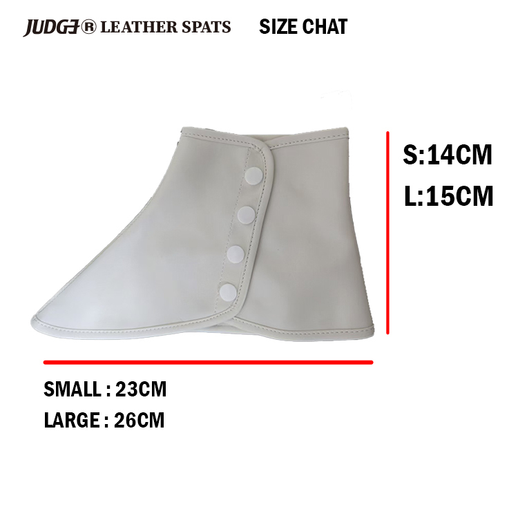 JUDGE®️LEATHER SPATS