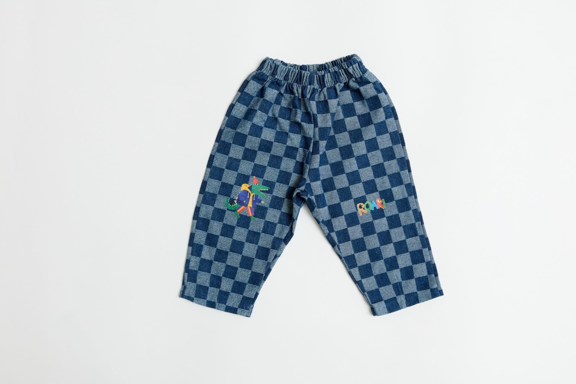 MIMICO Plaid Denim Pants