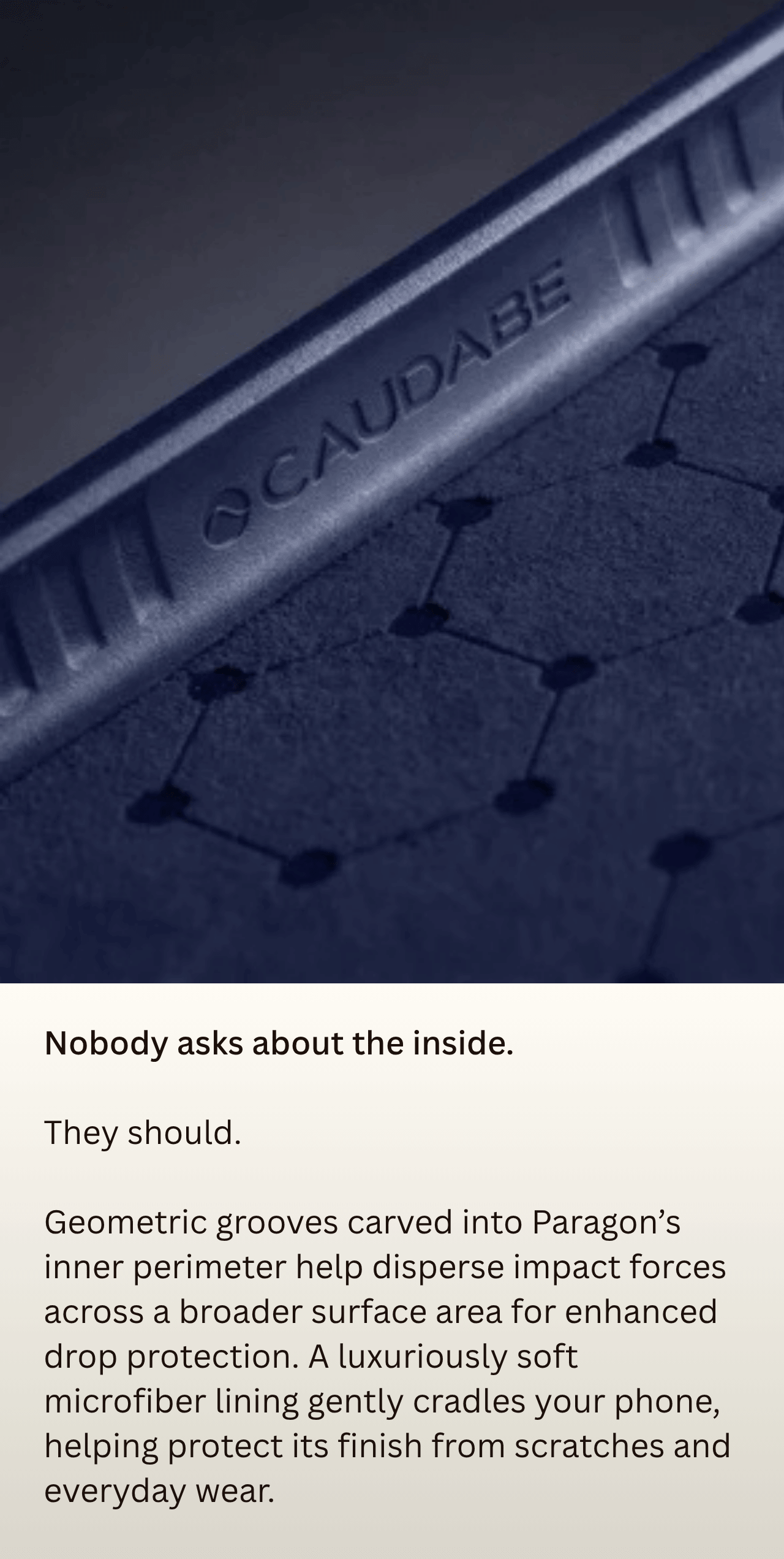 Inside the case details