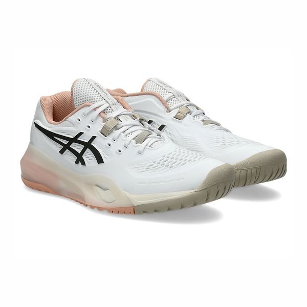 Asics 亞瑟士 GEL-Resolution X D 1042A278-106 女 網球鞋 寬楦 亞洲大師賽 白