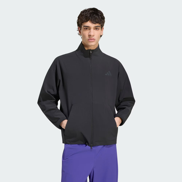 Adidas 愛迪達 M Z.n.e. Wv Tt KF6443 男 立領外套 運動外套 休閒穿搭 黑