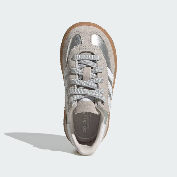 Adidas 愛迪達 Handball Spezial CF EL I KH9476 小童 休閒鞋 復古 麂皮 銀灰