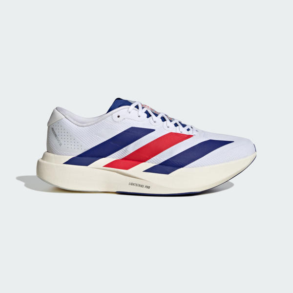 Adidas Adizero Evo SL Woven M KK3719 男 慢跑鞋 支撐 緩震 競速 白 深藍紅