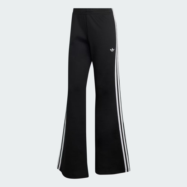 Adidas 愛迪達 Flared Pants KQ6424 女 長褲 運動長褲 休閒長褲 喇叭褲 黑