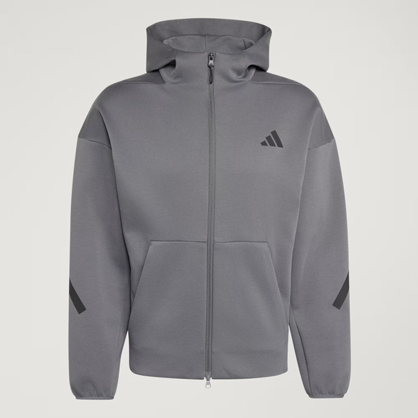 Adidas 愛迪達 M Z.n.e. Fz KX7689 男 連帽外套 保暖 運動外套 防風 灰
