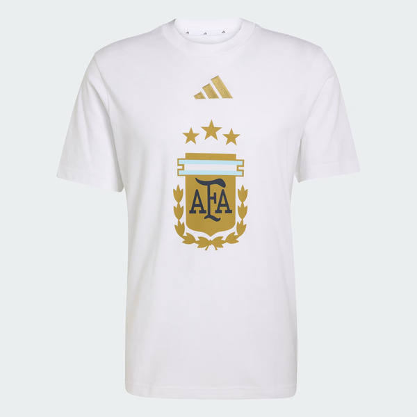 Adidas 愛迪達 Afa Dna Gr Tee JZ6299 男 T恤 運動上衣 休閒短袖 阿根廷 純棉 白