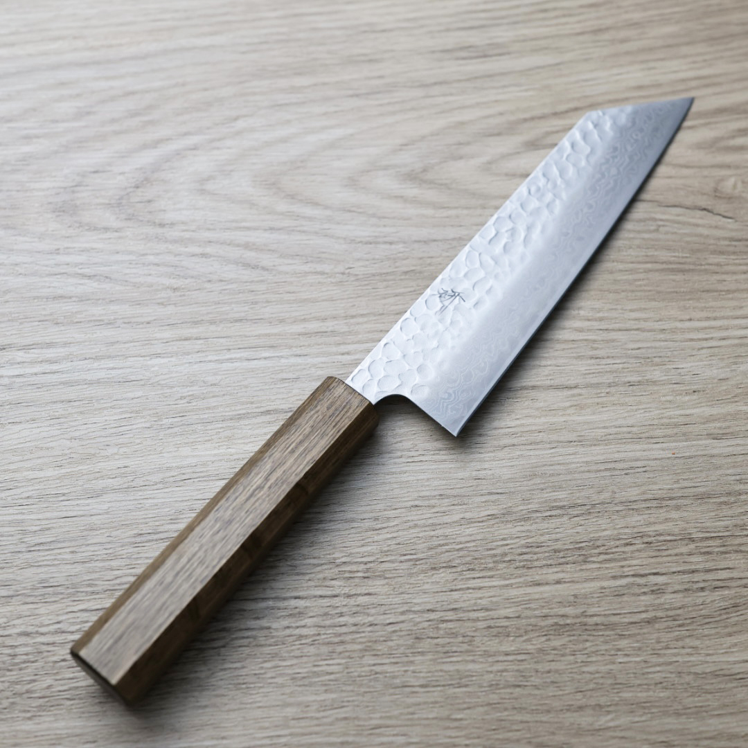 作SAKU 研 文化 170mm 銀三鋼 大馬士革鎚目