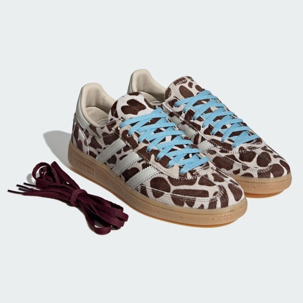 Adidas 愛迪達 Handball Spezial W KI6677 女 休閒鞋 復古 麂皮 流行 棕 動物紋