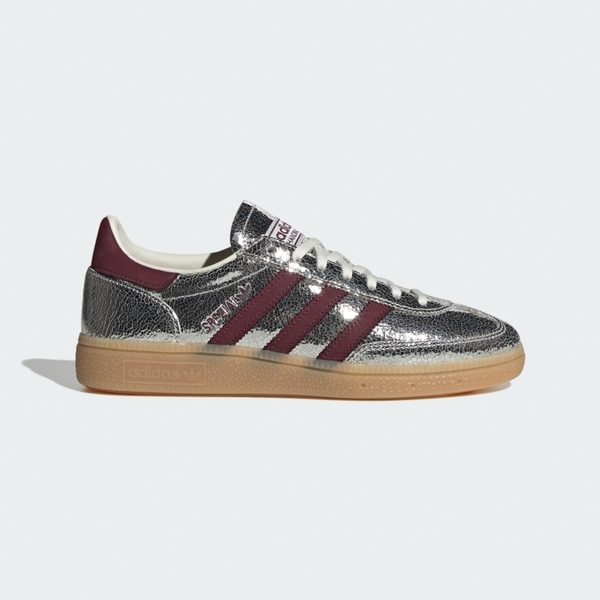 Adidas 愛迪達 Handball Spezial LT W KK4447 女 休閒鞋 復古 皮革 銀 酒紅