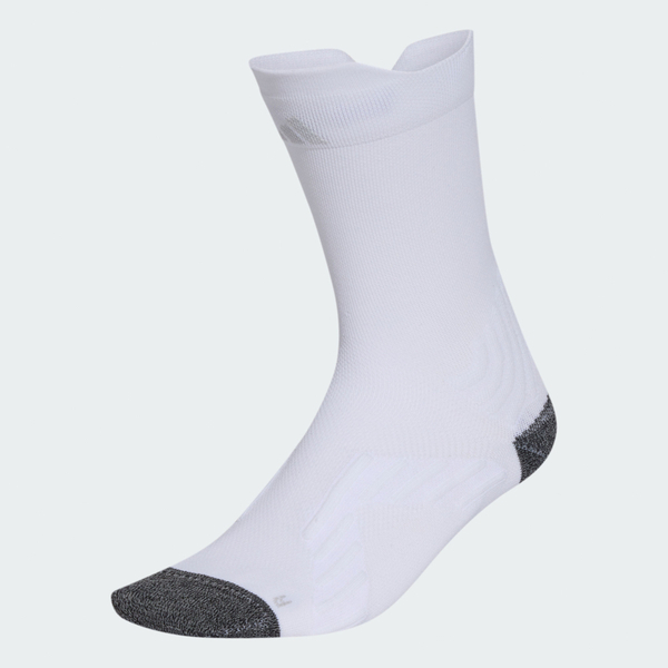 Adidas 愛迪達 Run Comfy Crew KR8970 中筒襪 一雙入 吸濕排汗 白