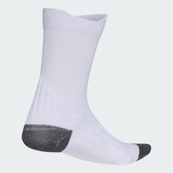 Adidas 愛迪達 Run Comfy Crew KR8970 中筒襪 一雙入 吸濕排汗 白