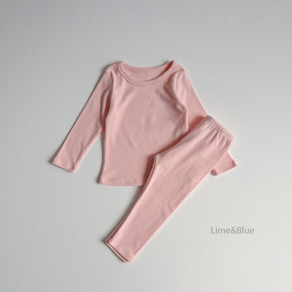 正韓秋Limeblue 八色糖果色家居服
