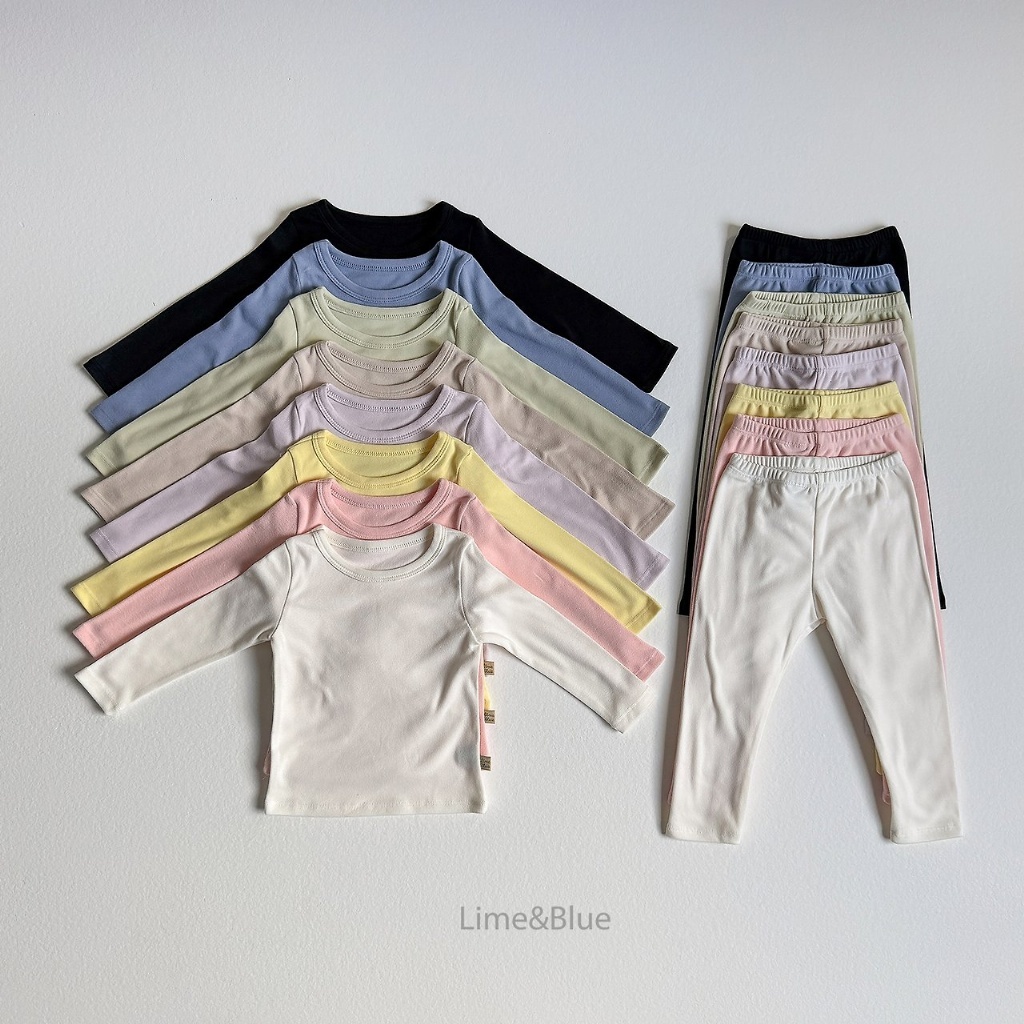 正韓秋Limeblue 八色糖果色家居服
