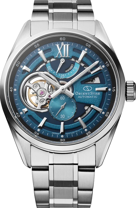 萬年鐘錶 - 東方錶  ORIENT STAR  東方之星   限量款鏤空機械錶 RE-AV0140E 錶徑 41 mm