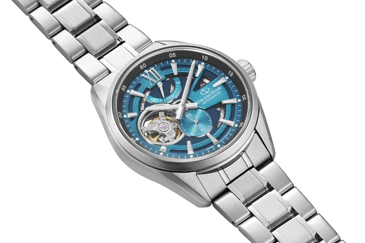 萬年鐘錶 - 東方錶  ORIENT STAR  東方之星   限量款鏤空機械錶 RE-AV0140E 錶徑 41 mm