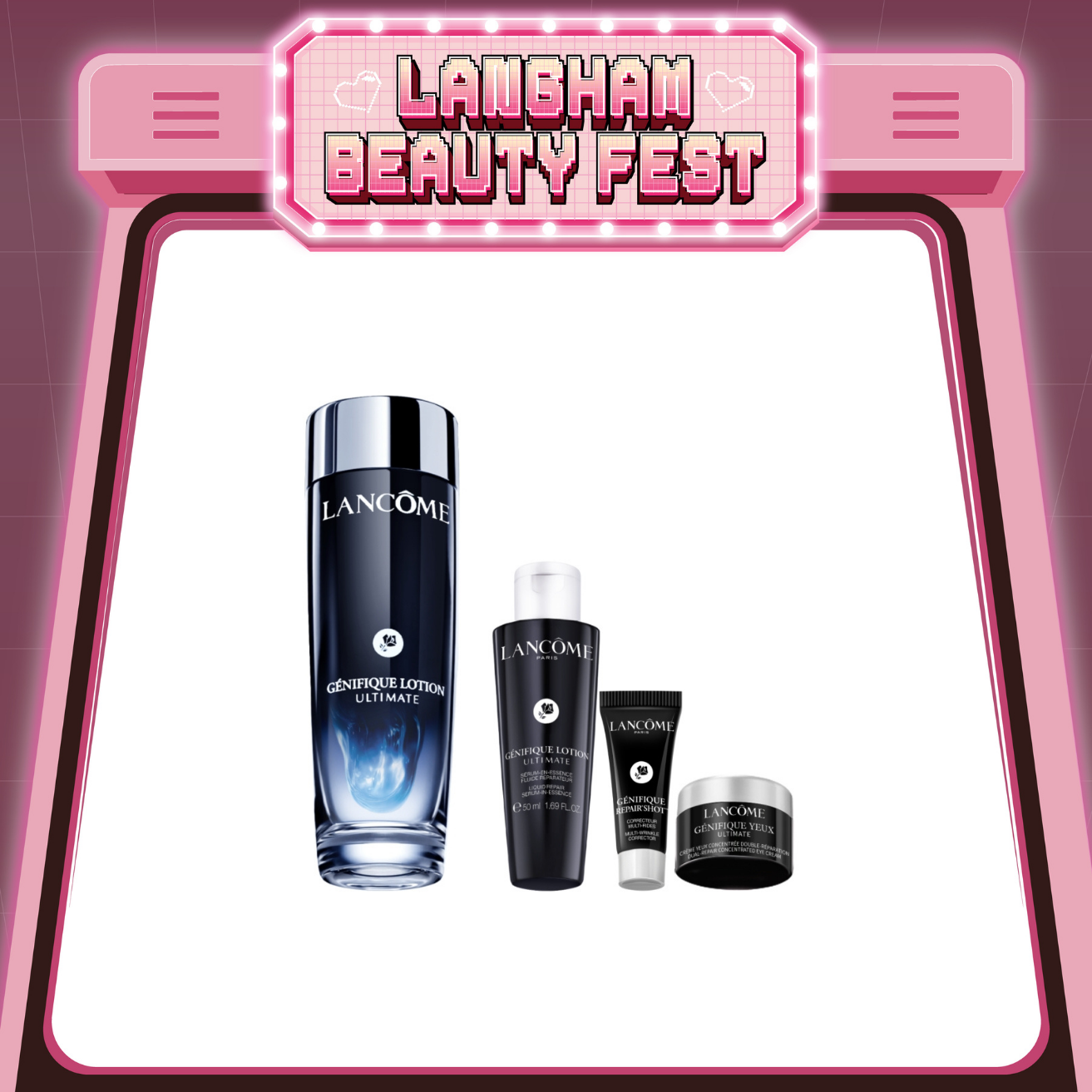 LANCÔME Génifique 煥活修護精華水 150ml 套裝