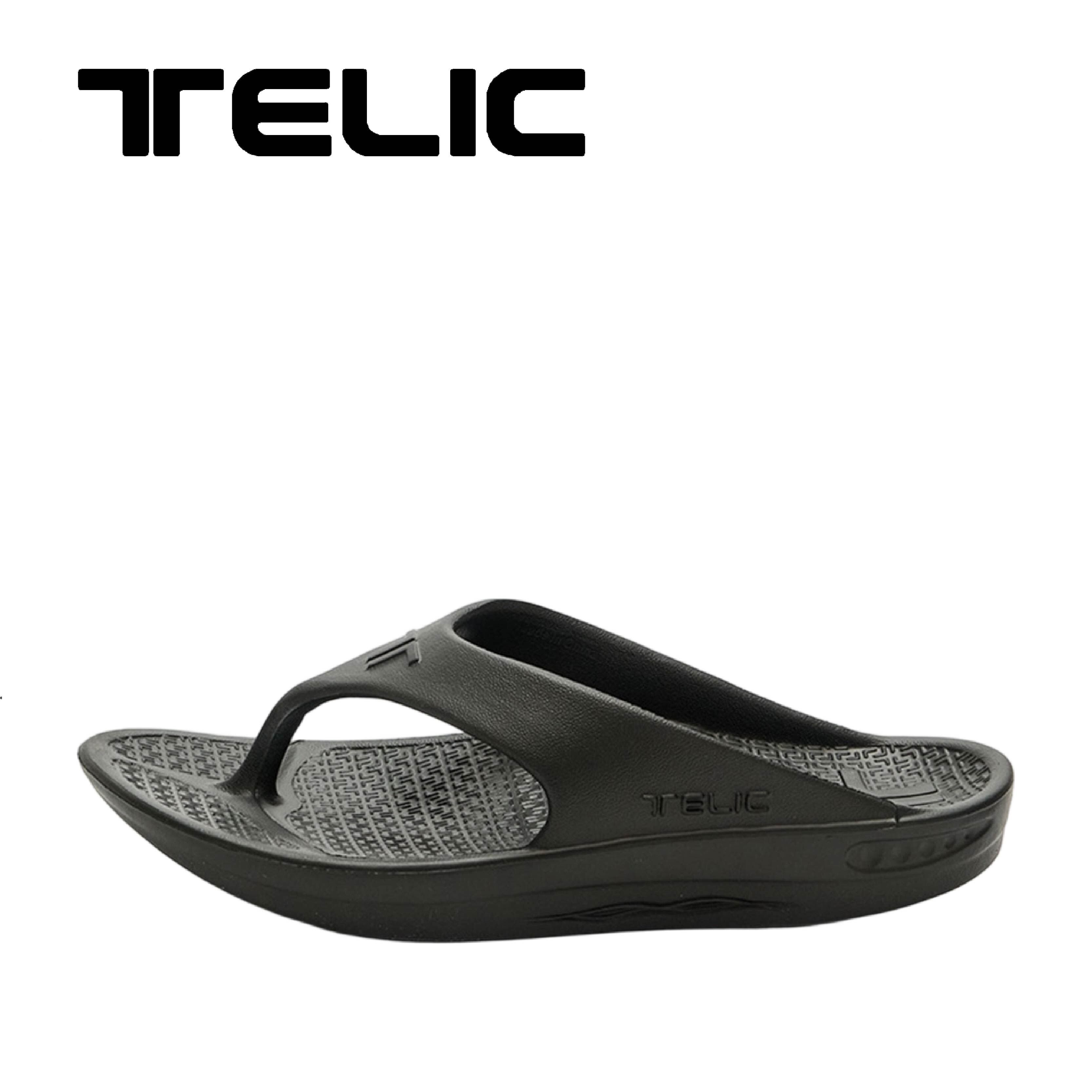 Telic 美國 SiliComfy® Energy 輕量夾腳拖 (午夜黑色) *30TC10001