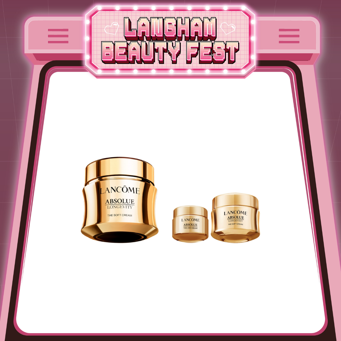 LANCÔME 菁純臻顏面霜 / 奢護面霜 30ml 套裝