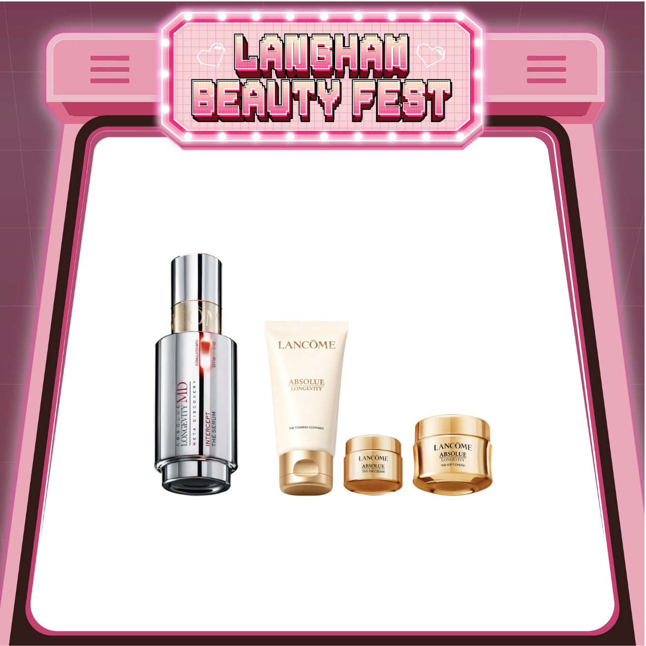 LANCÔME 菁純MD馭時補劑精華 凝時精華 50ml 套裝