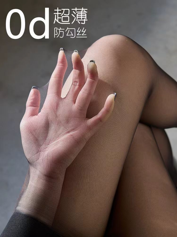 IF1430-冰絲裸透0D高腰絲襪
