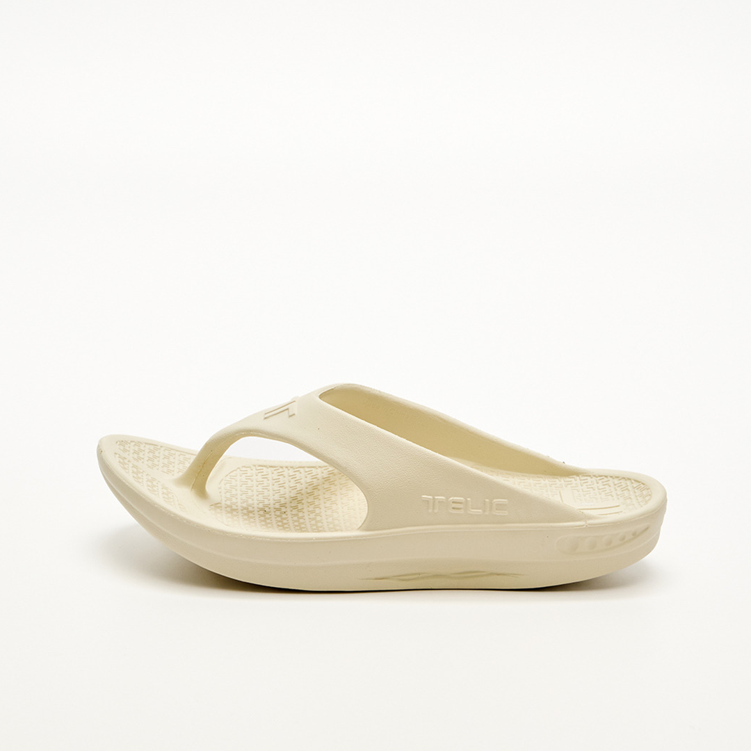 Telic 美國 SiliComfy® Energy 輕量夾腳拖 (燕麥米色) *30TC10048