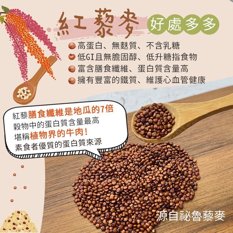 WSBB12769  GD-穀物中的紅寶石帶殼紅藜麥200g（11月下旬）