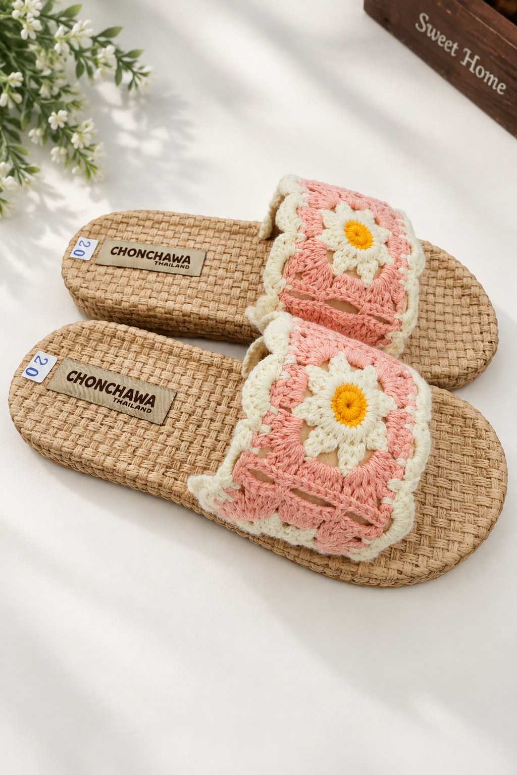 【 限量現貨 】泰國兒童手工編織鞋 19cm