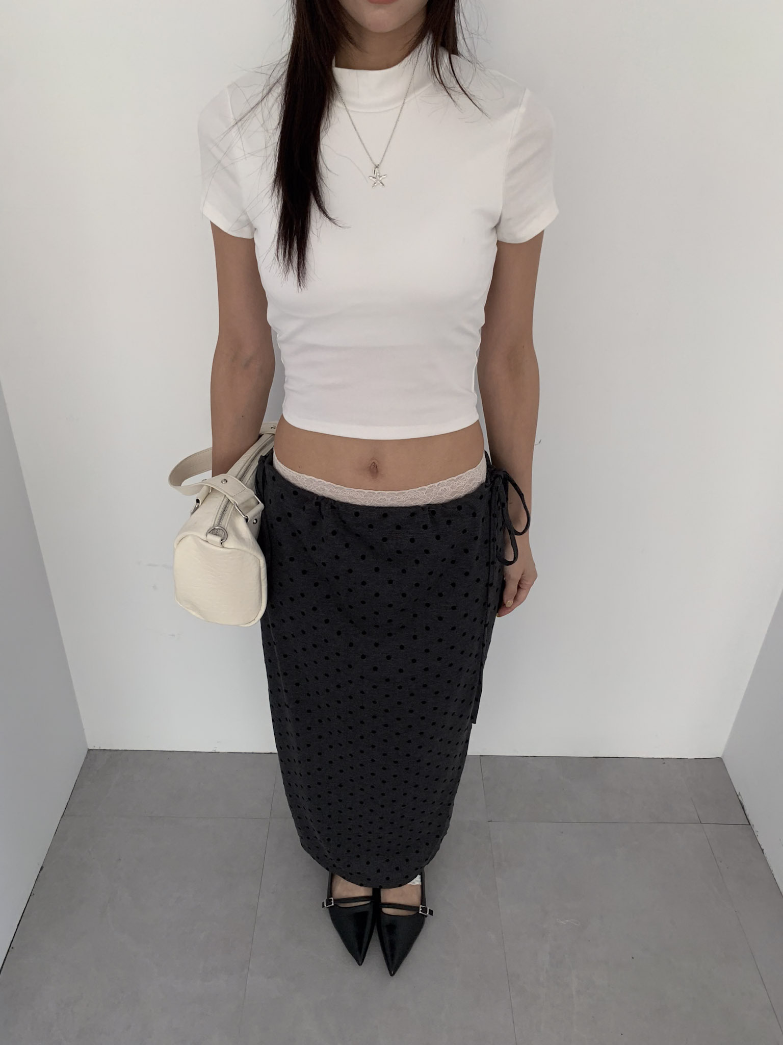 ISA_日常喜歡 極致親膚彈性小立領bra top_68029