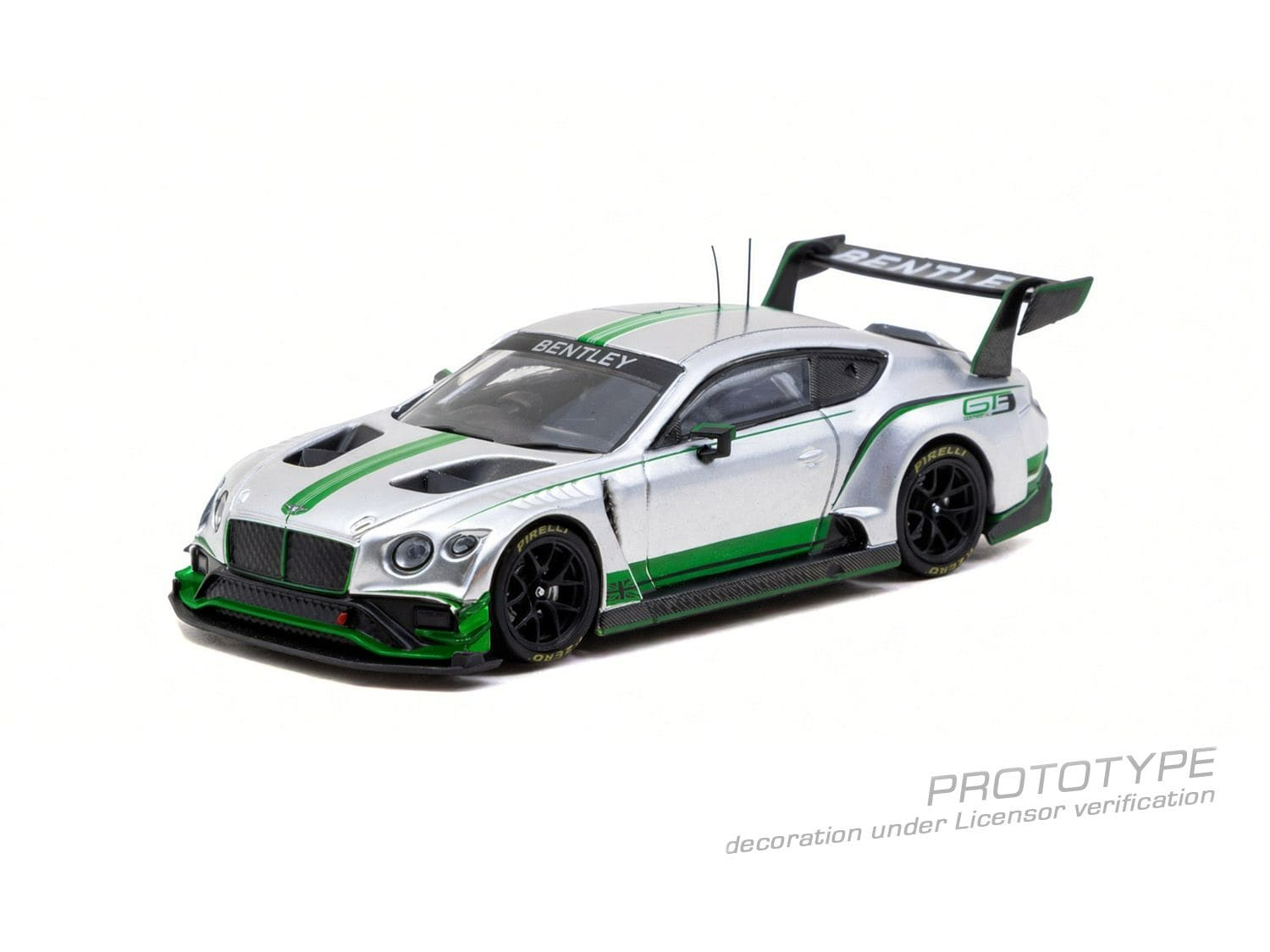 [預訂] Tarmac Works 賓利Bentley Continental GT3 展示版