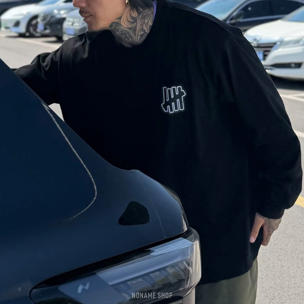 UNDEFEATED FW26 經典 撞色 外光暈LOGO 長袖 五色 (男款)