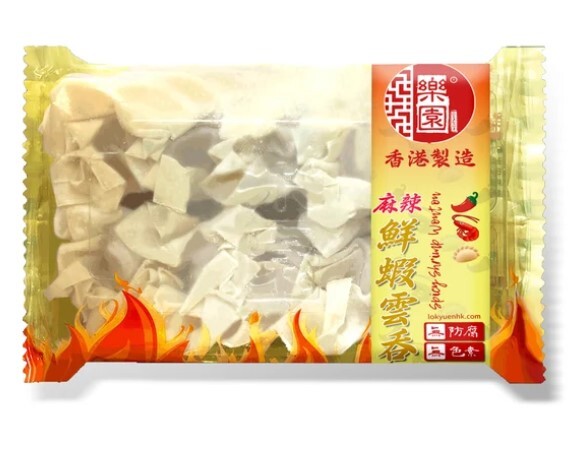 樂園 麻辣鮮蝦雲吞 10粒裝