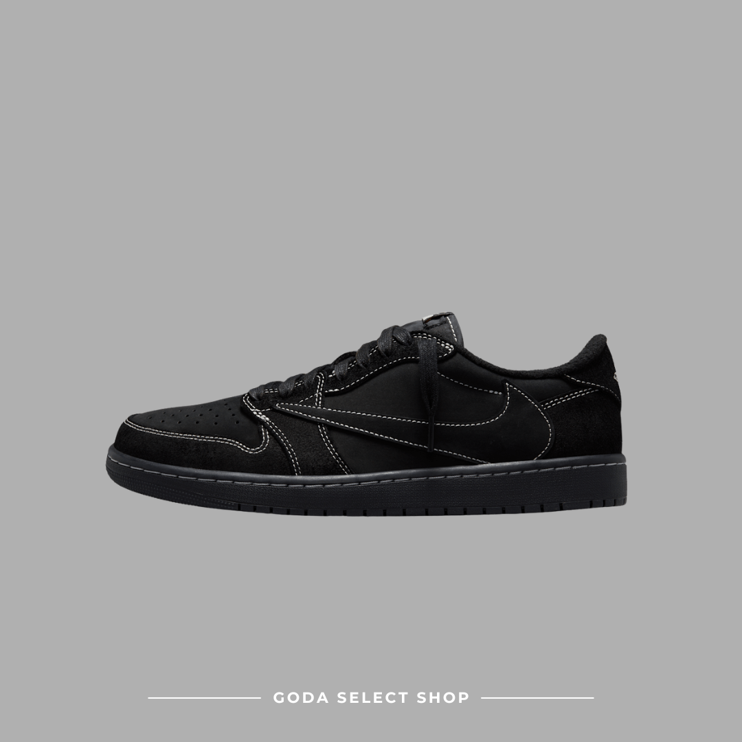TRAVIS SCOTT X AIR JORDAN 1 LOW PHANTOM 黑武士 全黑 倒鉤 低筒 男女鞋 DM7866-001