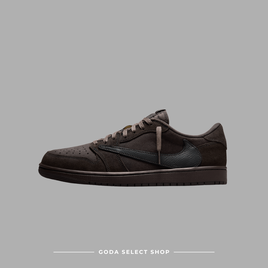TRAVIS SCOTT X AIR JORDAN 1 LOW VELVET BROWN AND DARK MOCHA 黑摩卡 倒鉤 低筒 男女鞋 DM7866-202