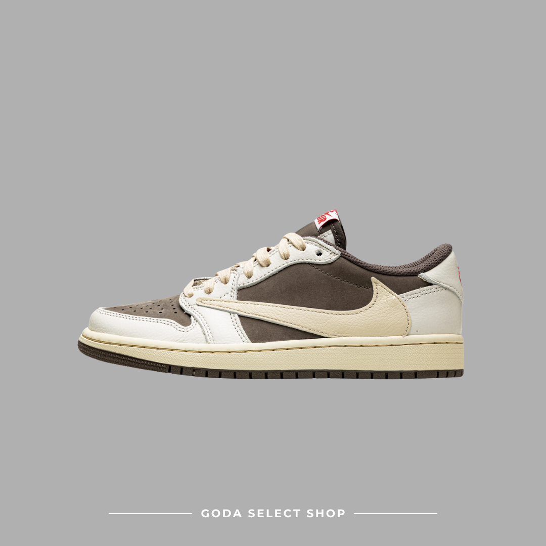 TRAVIS SCOTT X AIR JORDAN 1 LOW OG "REVERSE MOCHA" 反轉摩卡 倒勾 低筒休閒鞋 DM7866-162