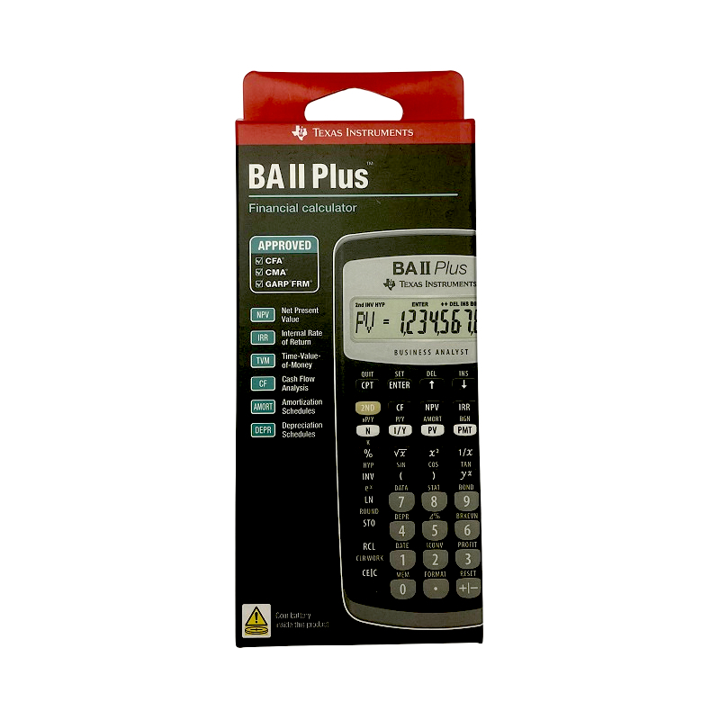 Texas Instruments BA II Plus 財務計數機