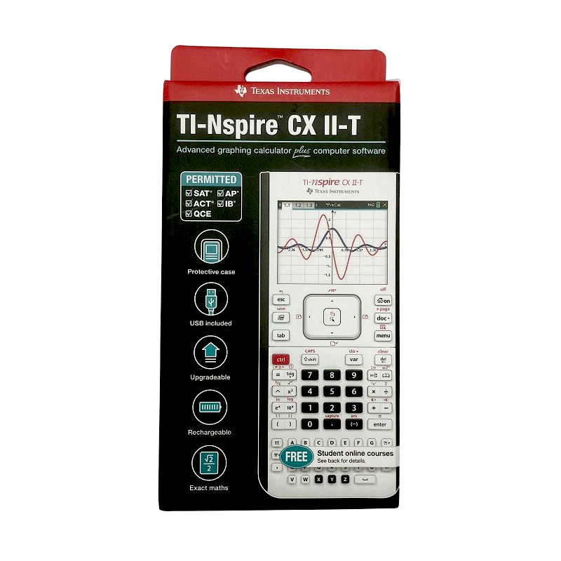 Texas Instruments TI-Nspire CX II-T 彩屏圖形計數機
