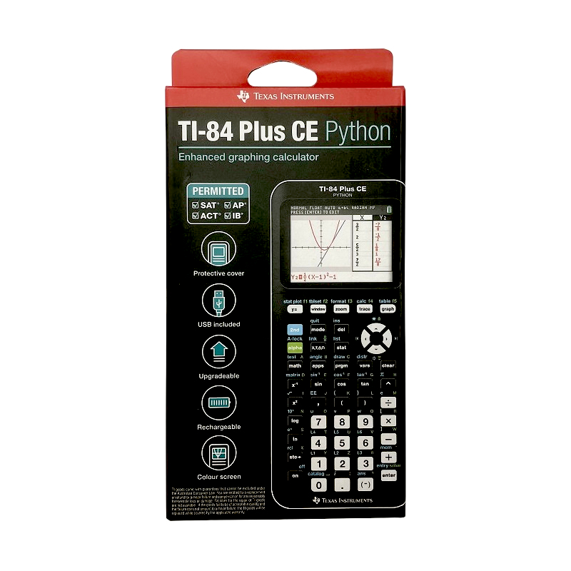 Texas Instruments TI-84 Plus CE Python 彩屏圖形計數機