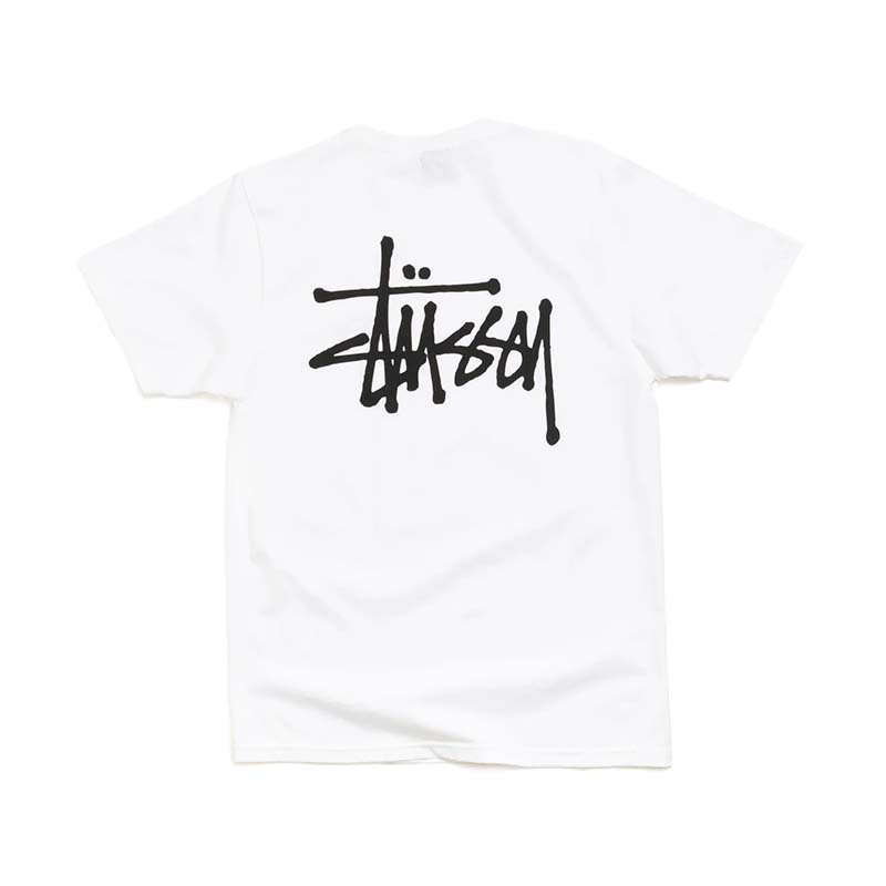 Stussy Basic Stussy Tee White 經典 短袖 上衣 白色 1905000-WE [台灣現貨]