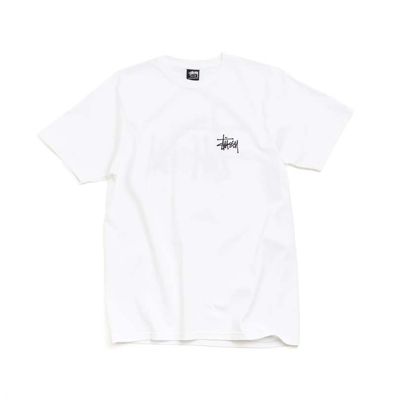Stussy Basic Stussy Tee White 經典 短袖 上衣 白色 1905000-WE [台灣現貨]