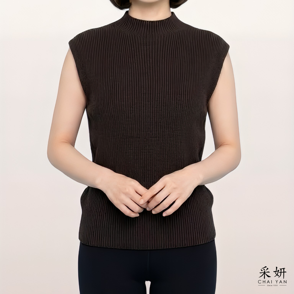 垂墜連肩針織短袖上衣