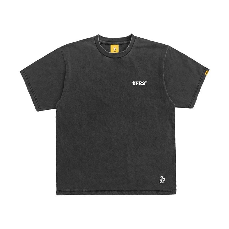 #FR2 Embroidery Cross Paisley T-shirt 十字花紋 短袖 短T 黑色 FRC4759-DK [台灣現貨]