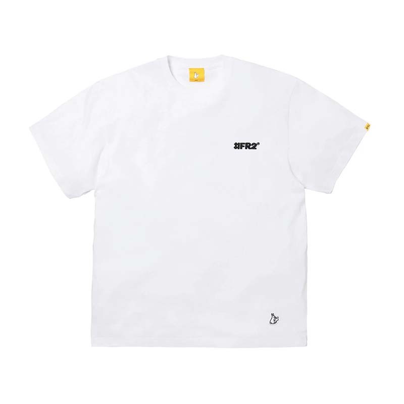#FR2 Embroidery Cross Paisley T-shirt 十字花紋 短袖 短T 白色 FRC4759-WE [台灣現貨]
