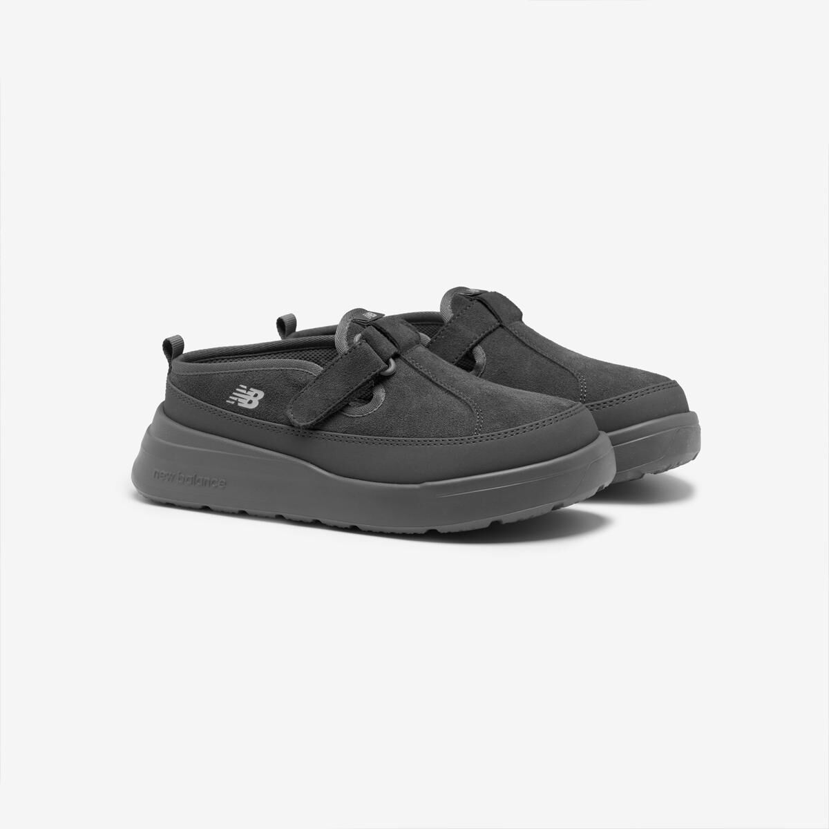 預購┃韓國限定 new balance Rover 麂皮 牛皮 穆勒鞋 懶人鞋 黑色