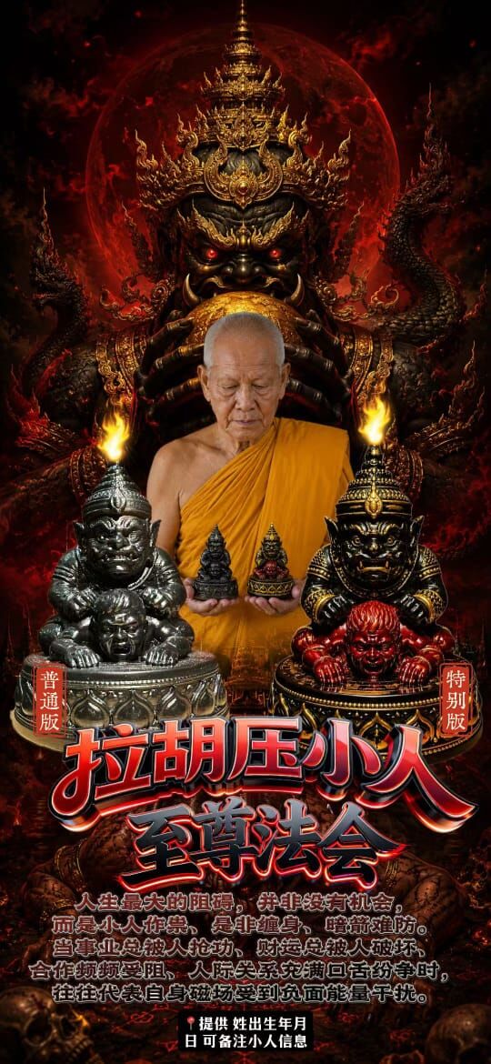 【拉胡壓小人・至尊法會】 9/15