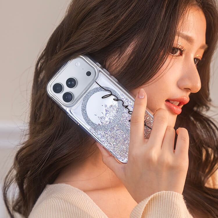 珍藏小香 (MagSafe磁吸) 閃耀鏡面殼 - (訂製名字) iPhone客製化手機殼