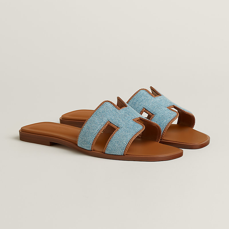 Oran sandal Bleu Bleu Clair / Naturel (可預訂size）