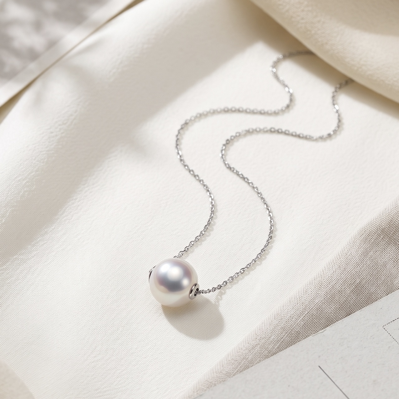18K Gold Japanese Akoya Necklace